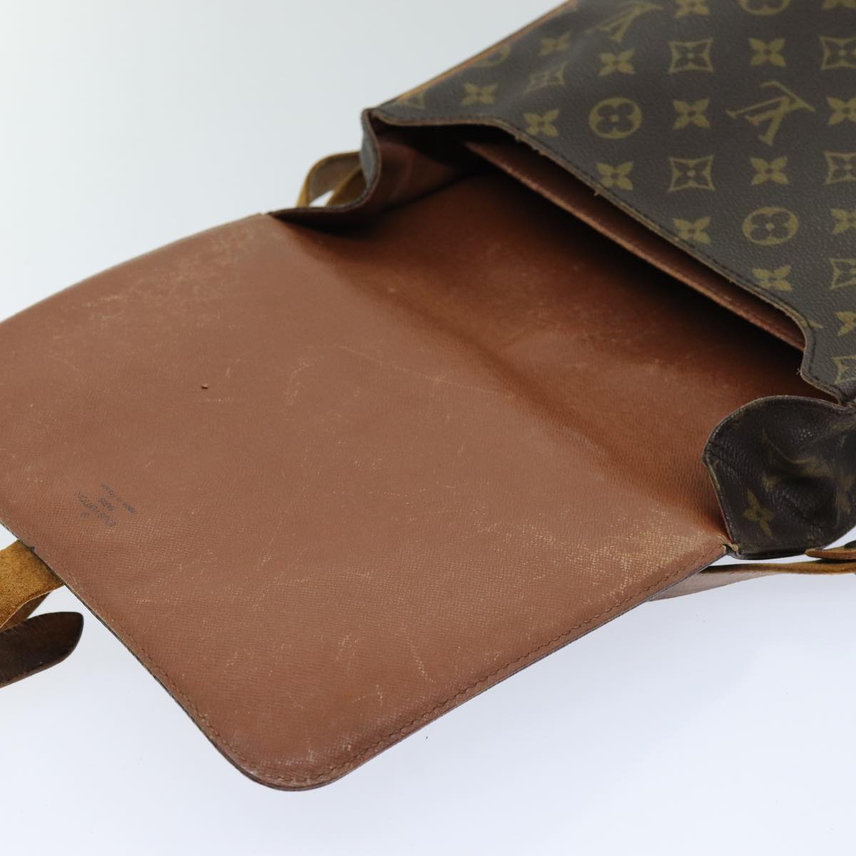 LOUIS VUITTON Monogram Cartouchiere GM Shoulder Bag M51252 LV 76539