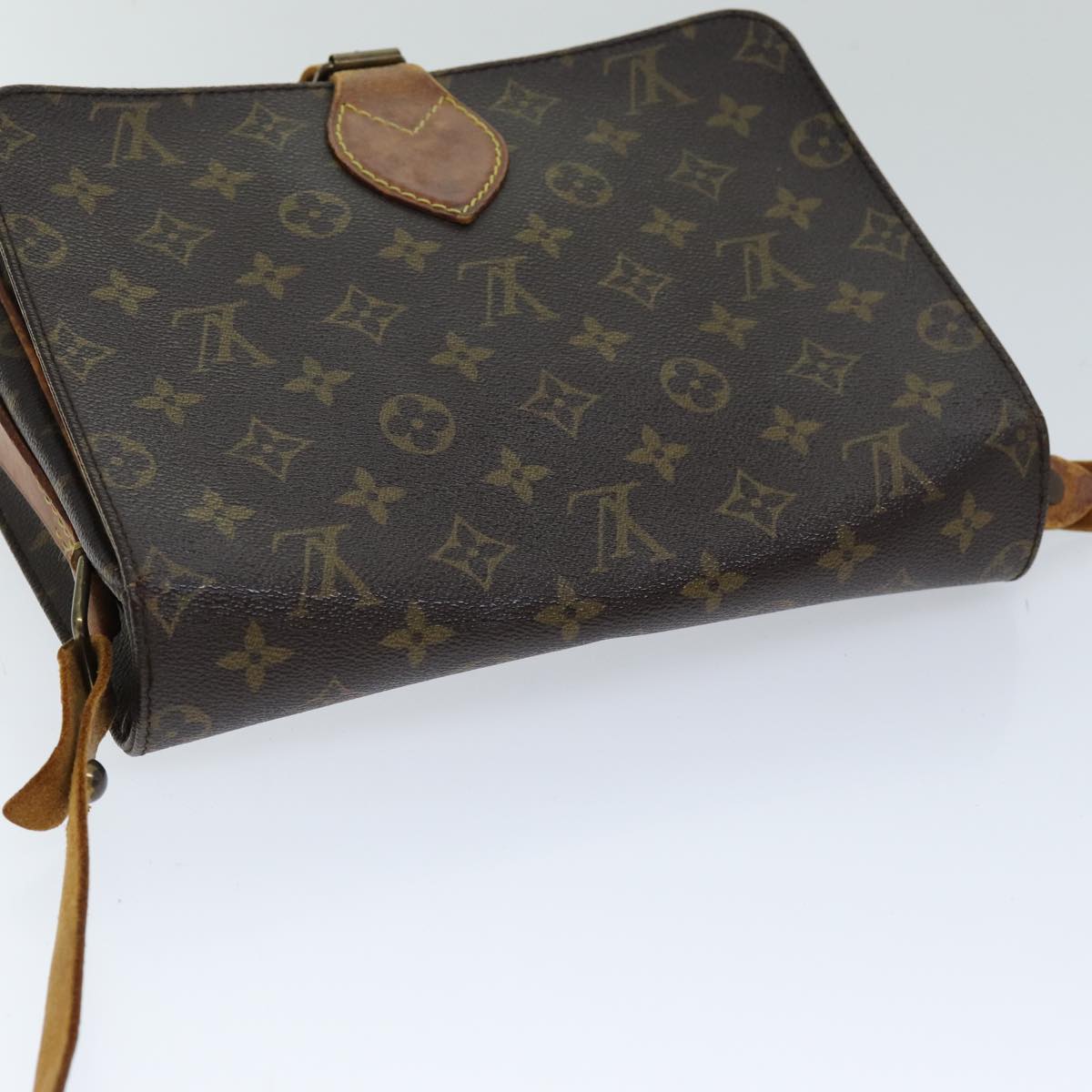 LOUIS VUITTON Monogram Cartouchiere GM Shoulder Bag M51252 LV 76539
