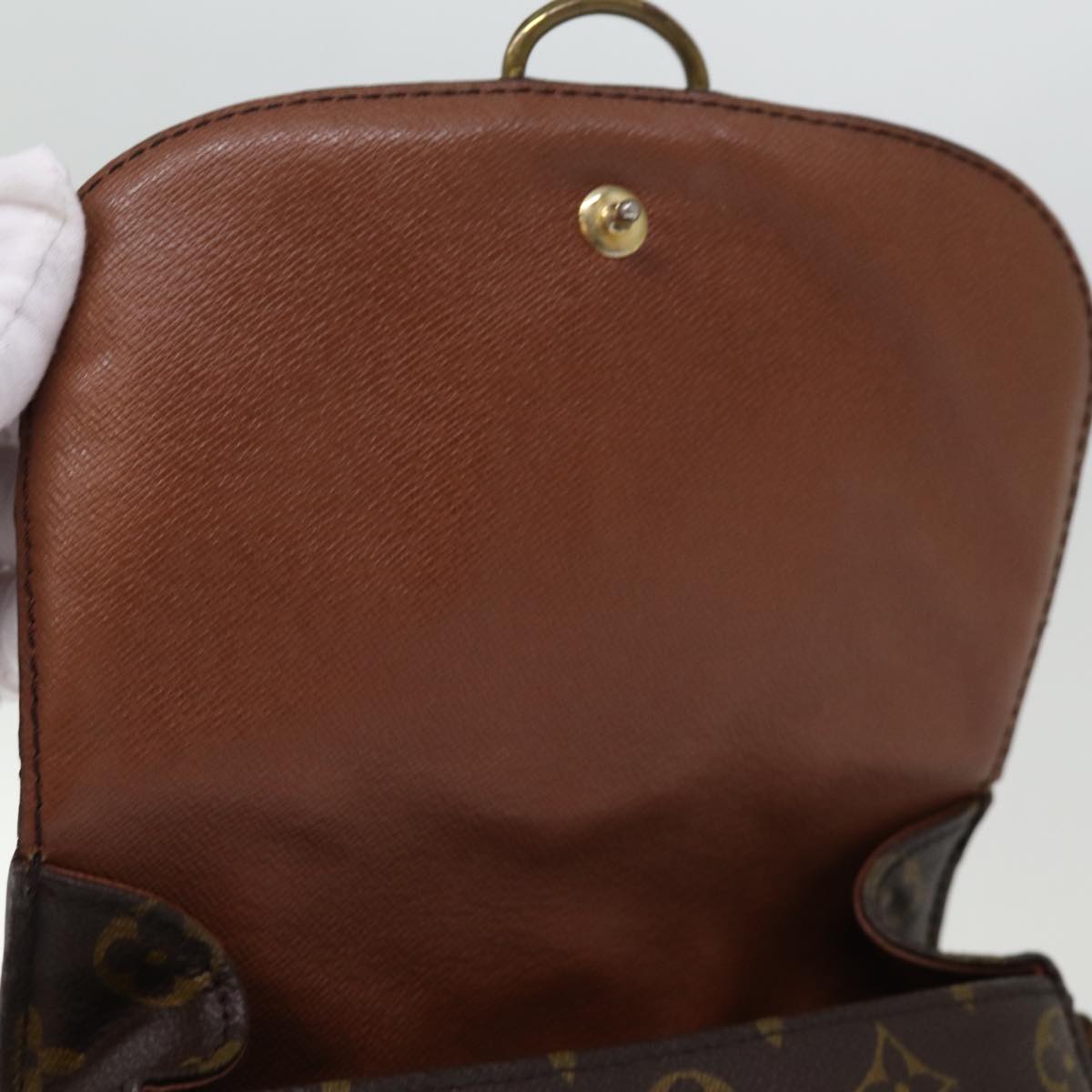 LOUIS VUITTON Monogram Saint Cloud MM Shoulder Bag M51243 LV 76540