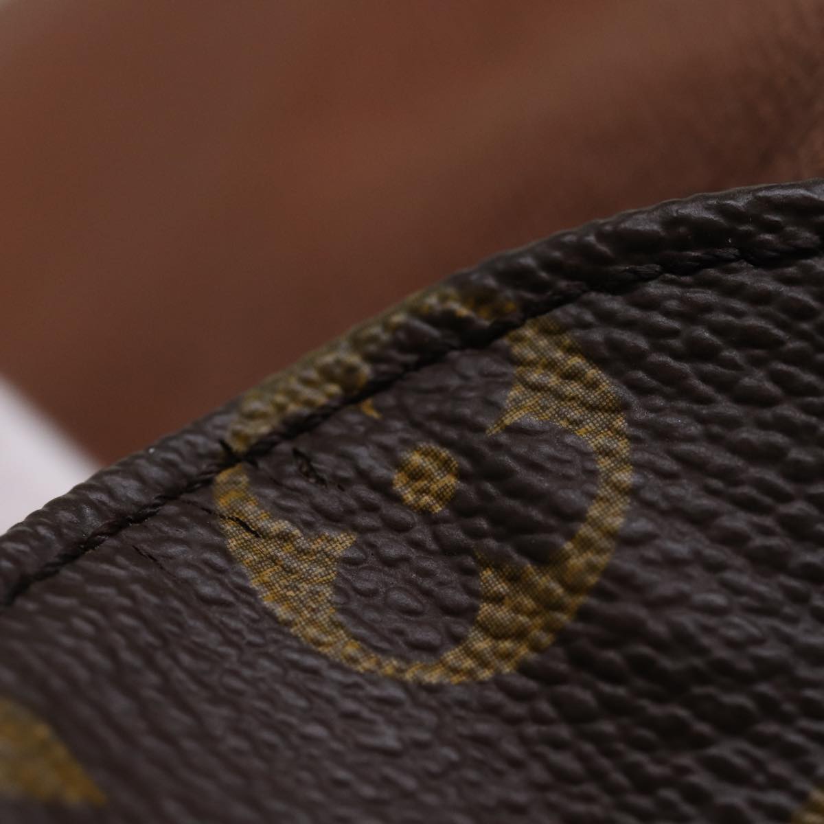 LOUIS VUITTON Monogram Saint Cloud MM Shoulder Bag M51243 LV 76540