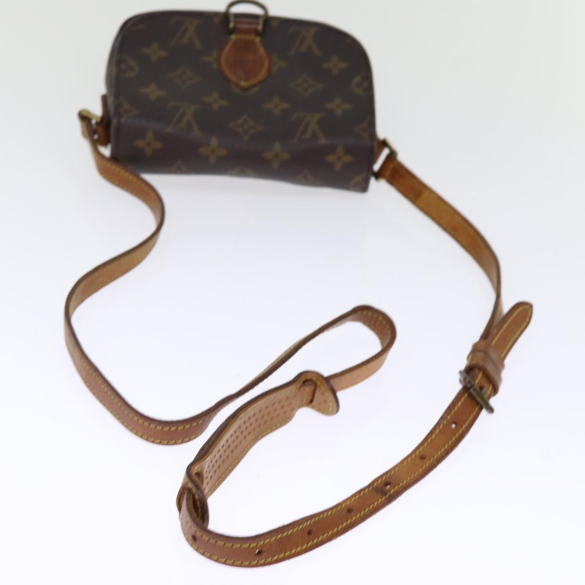 LOUIS VUITTON Monogram Saint Cloud PM Shoulder Bag M51244 LV 76541