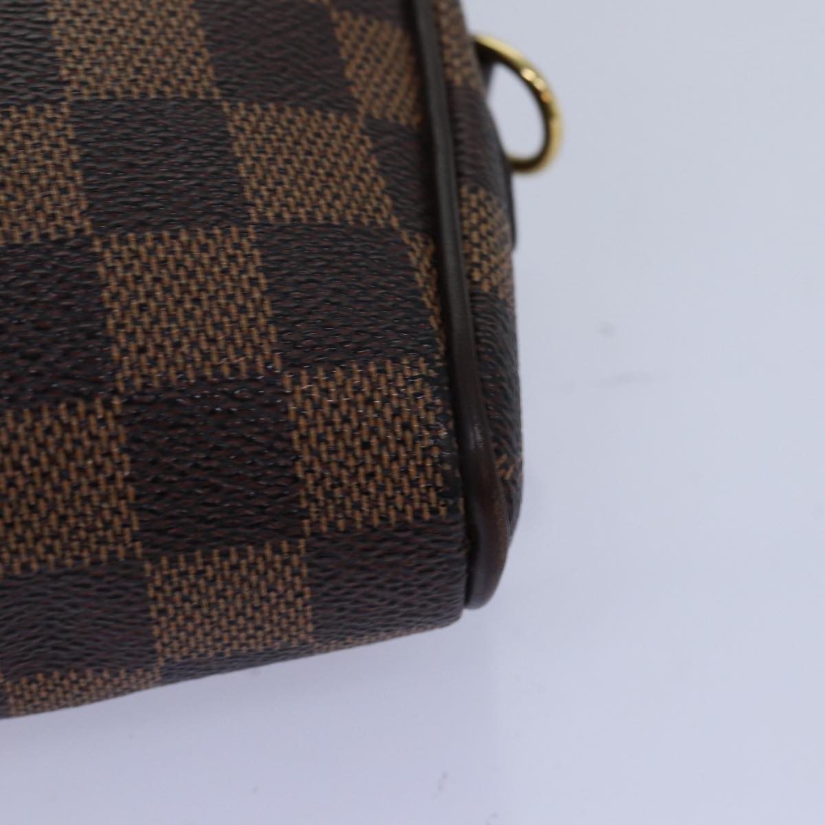 LOUIS VUITTON Damier Ebene Pochette Ipanema Shoulder Bag N51296 LV 76545