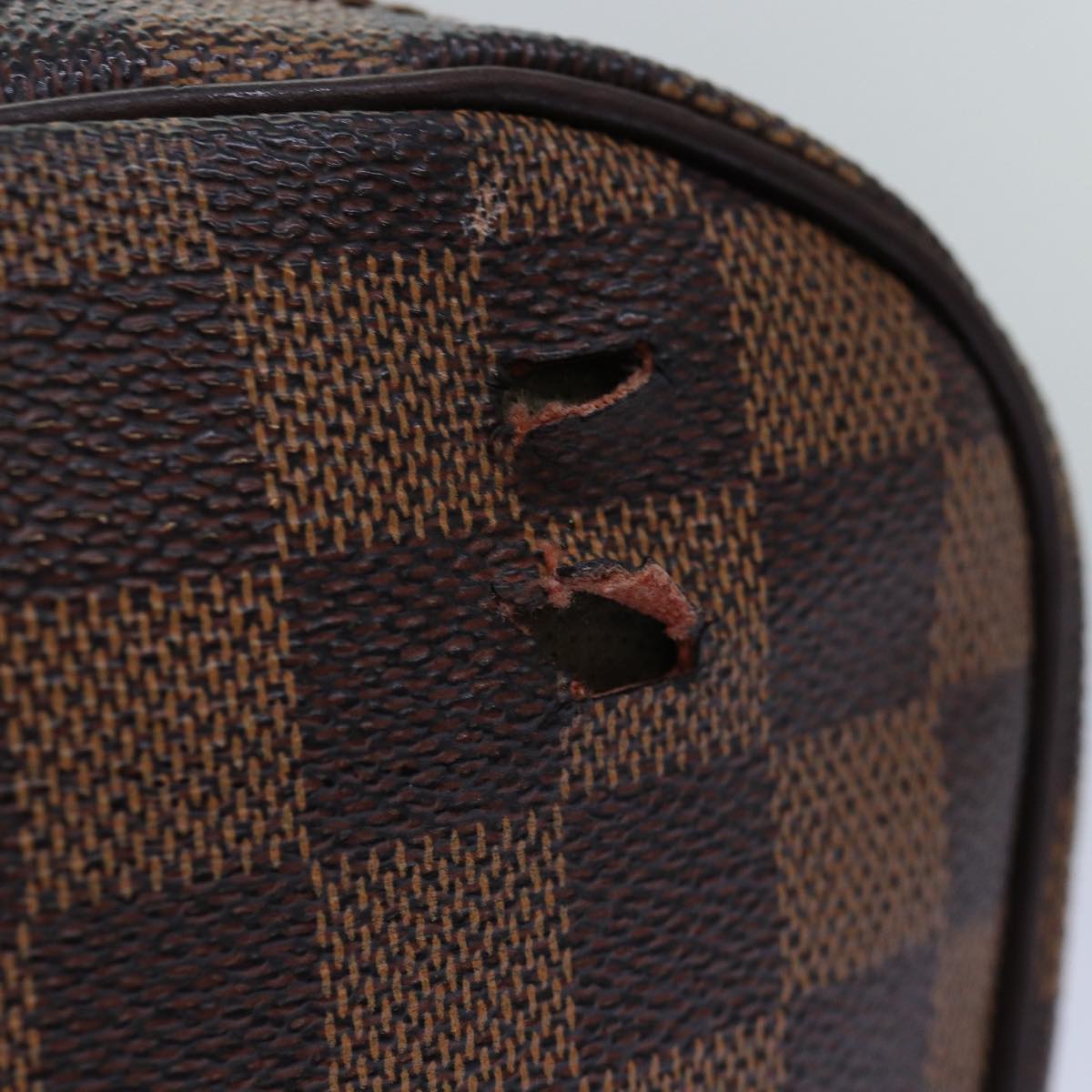 LOUIS VUITTON Damier Ebene Pochette Ipanema Shoulder Bag N51296 LV 76545