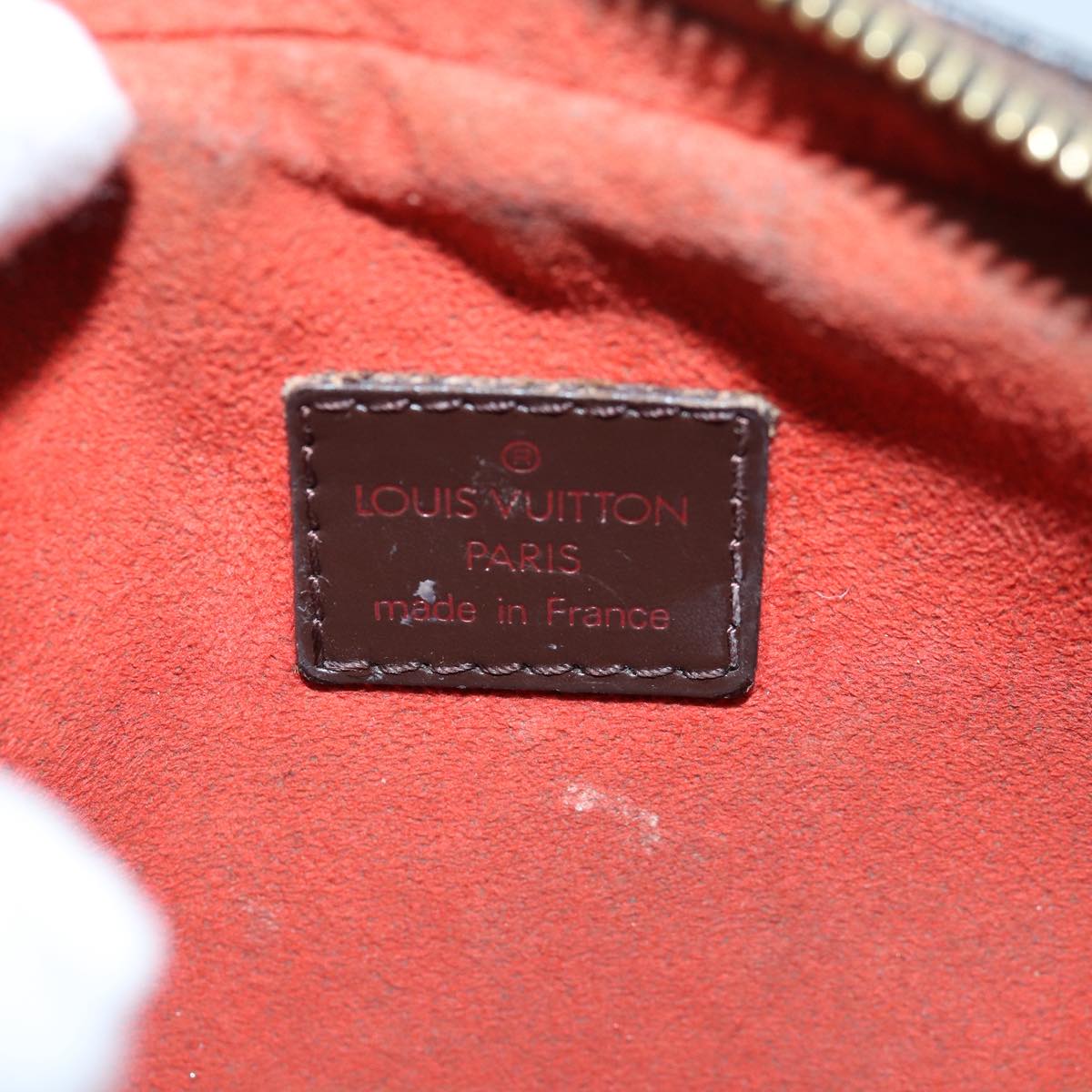 LOUIS VUITTON Damier Ebene Pochette Ipanema Shoulder Bag N51296 LV 76545