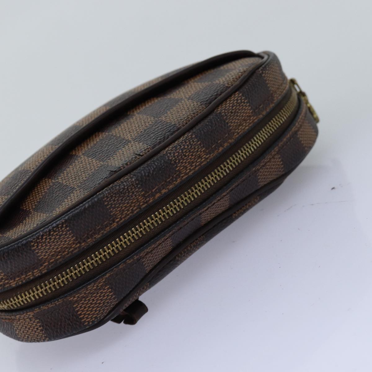 LOUIS VUITTON Damier Ebene Pochette Ipanema Shoulder Bag N51296 LV 76545
