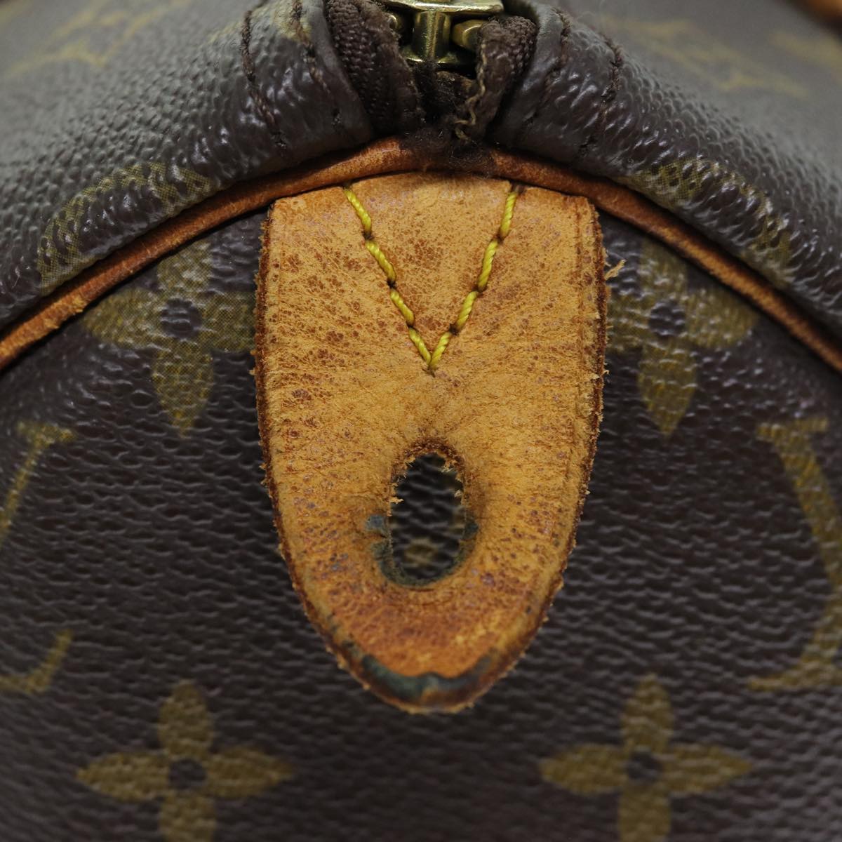 LOUIS VUITTON Monogram Speedy 30 Hand Bag M41526 LV 76564