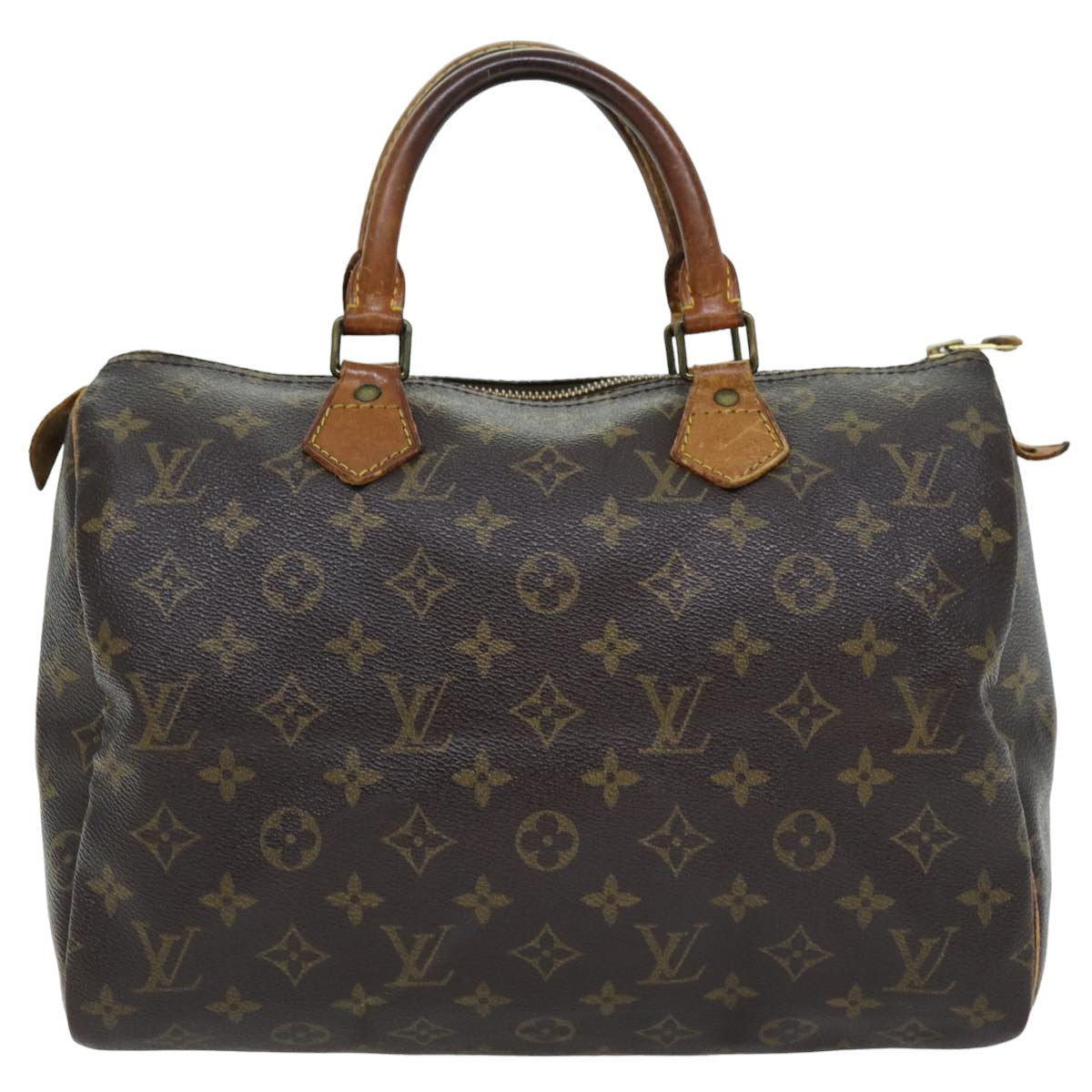LOUIS VUITTON Monogram Speedy 30 Hand Bag M41526 LV 76564