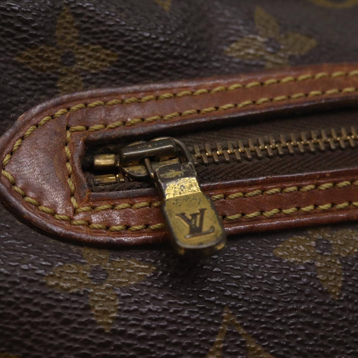 LOUIS VUITTON Monogram Marly Dragonne GM Clutch Bag M51825 LV 76565