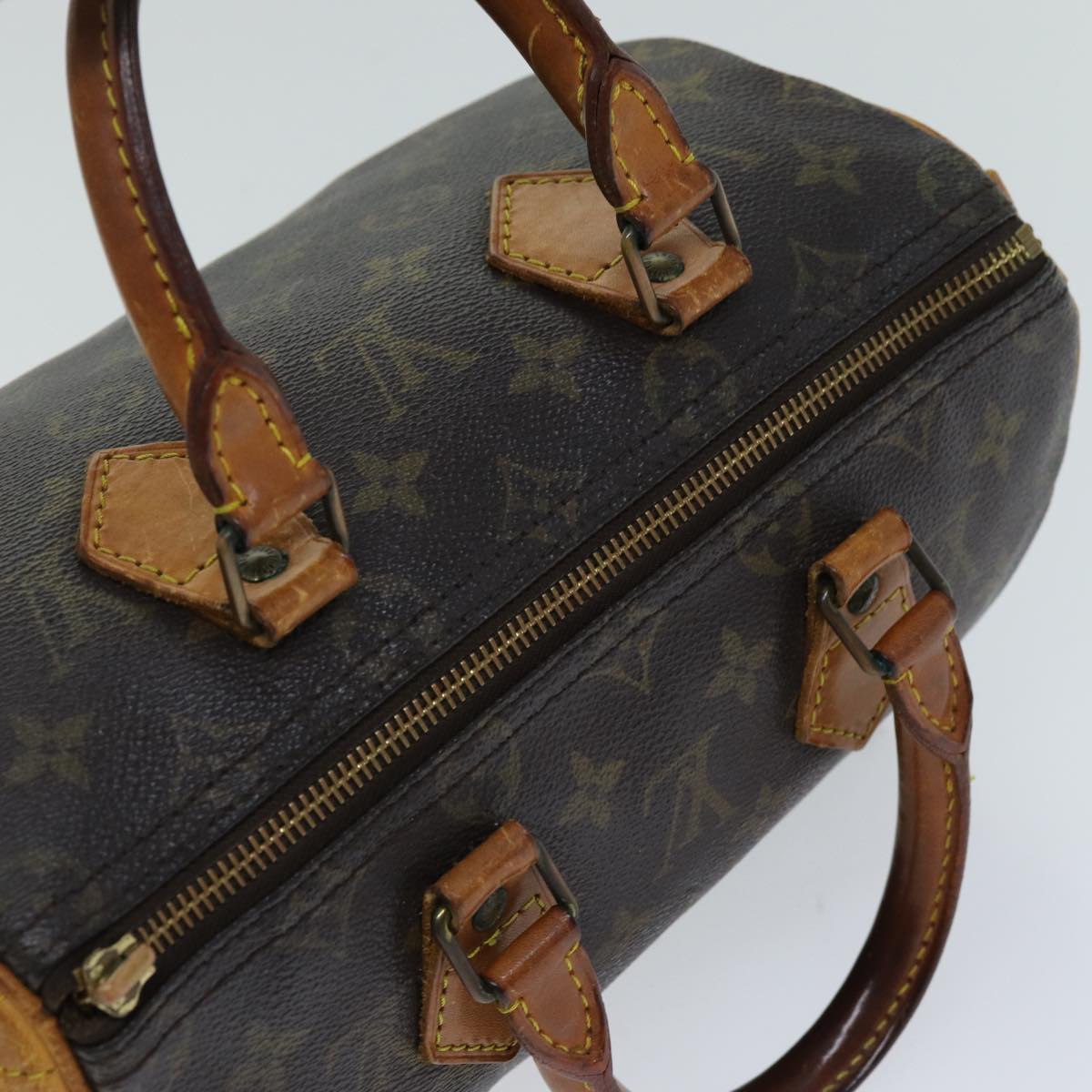 LOUIS VUITTON Monogram Speedy 25 Hand Bag M41528 LV 76569