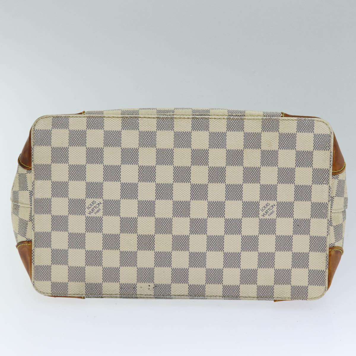LOUIS VUITTON Damier Azur Hampstead PM Tote Bag N51207 LV 76592