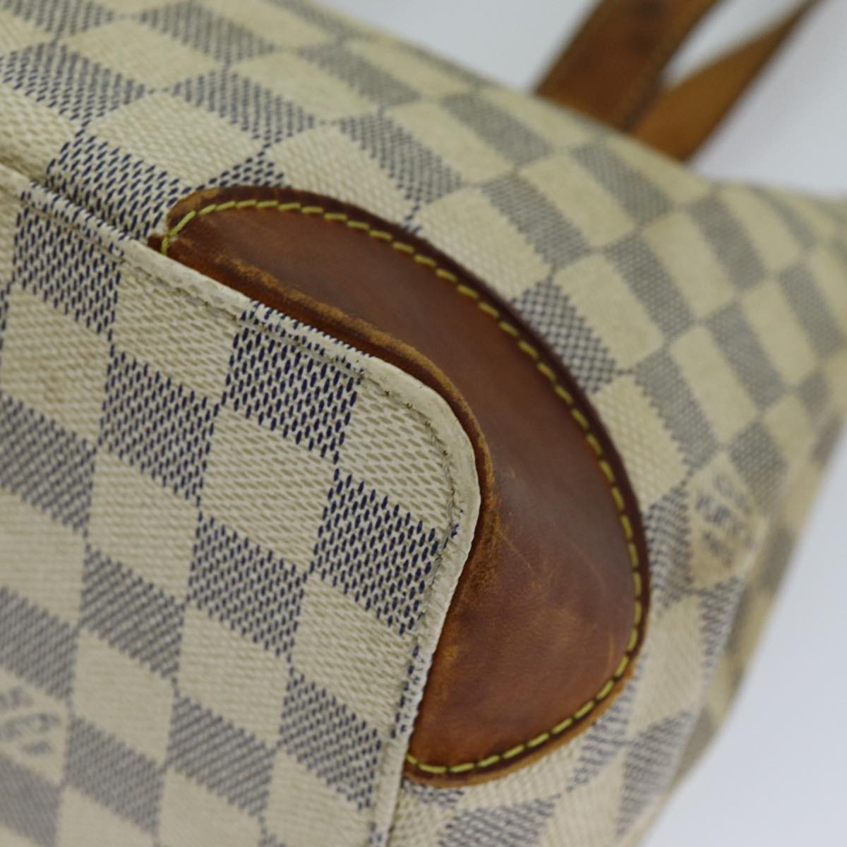 LOUIS VUITTON Damier Azur Hampstead PM Tote Bag N51207 LV 76592