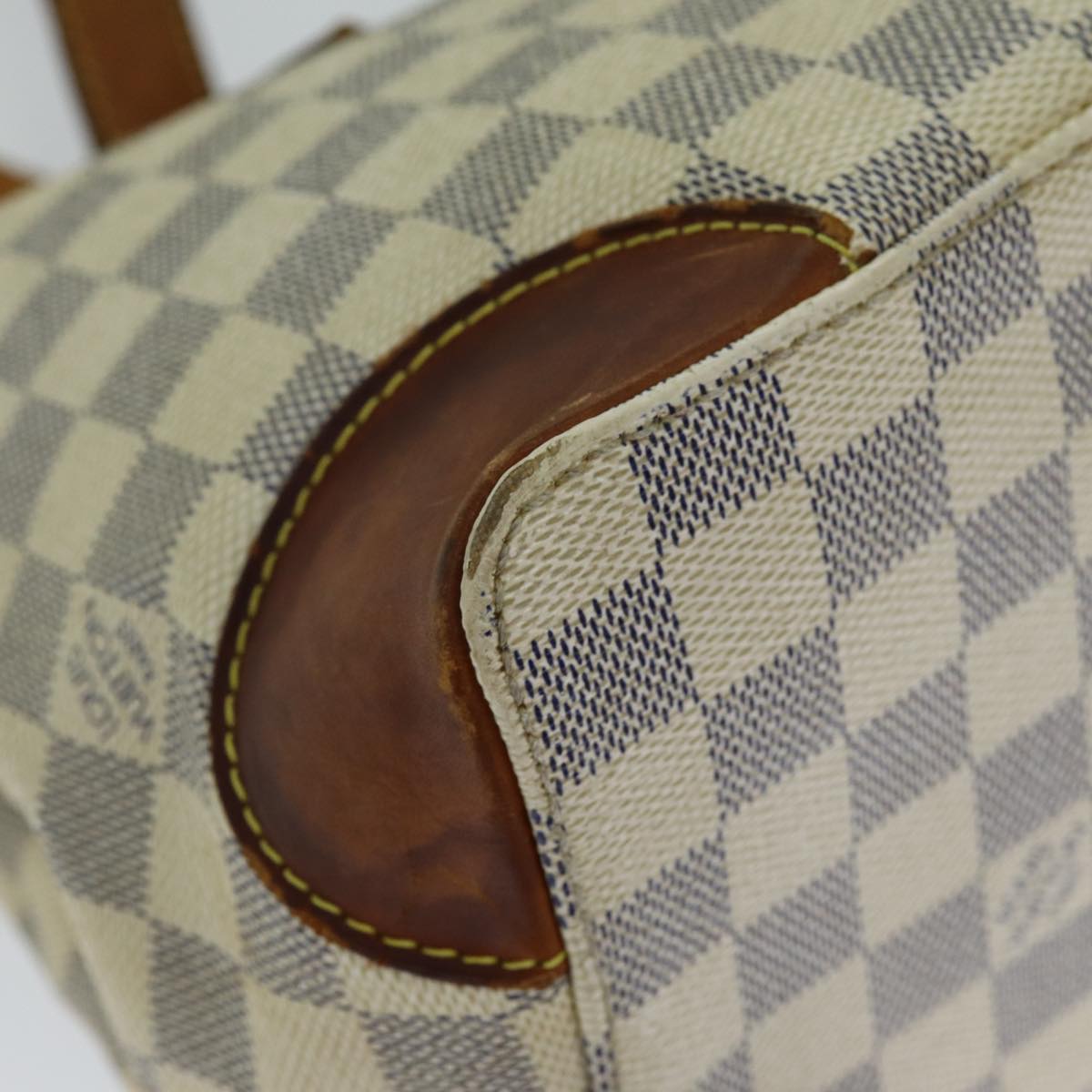 LOUIS VUITTON Damier Azur Hampstead PM Tote Bag N51207 LV 76592