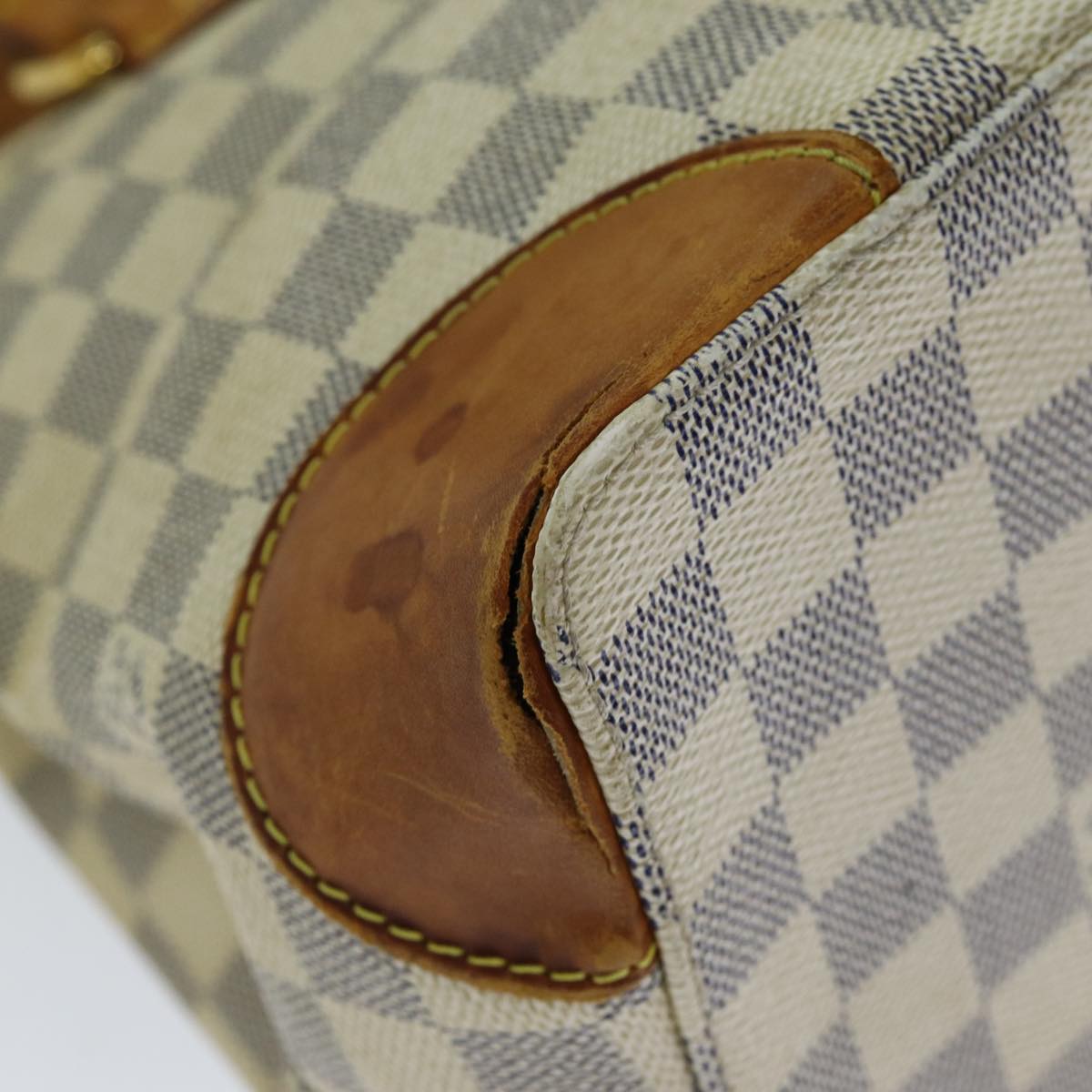 LOUIS VUITTON Damier Azur Hampstead PM Tote Bag N51207 LV 76592