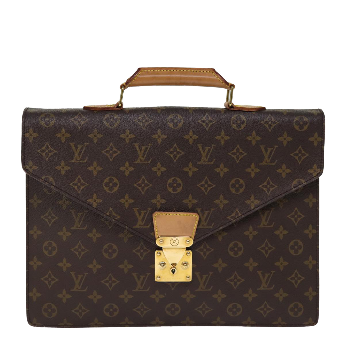 LOUIS VUITTON Monogram Serviette Conseiller Briefcase M53331 LV 76594