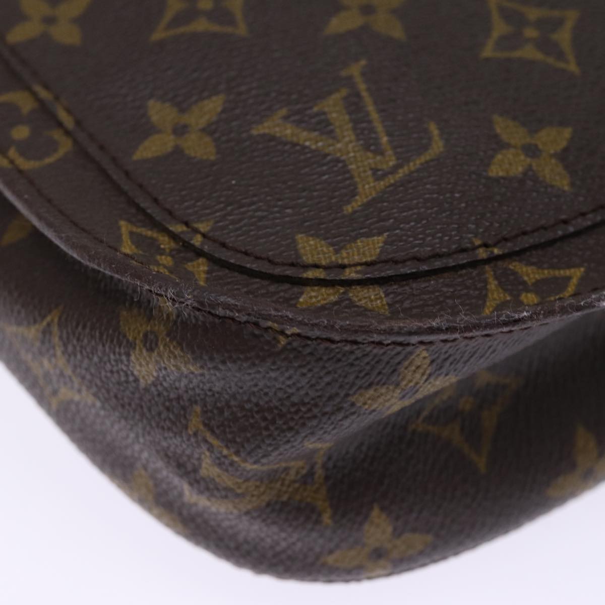 LOUIS VUITTON Monogram Saint Cloud GM Shoulder Bag M51242 LV 76596