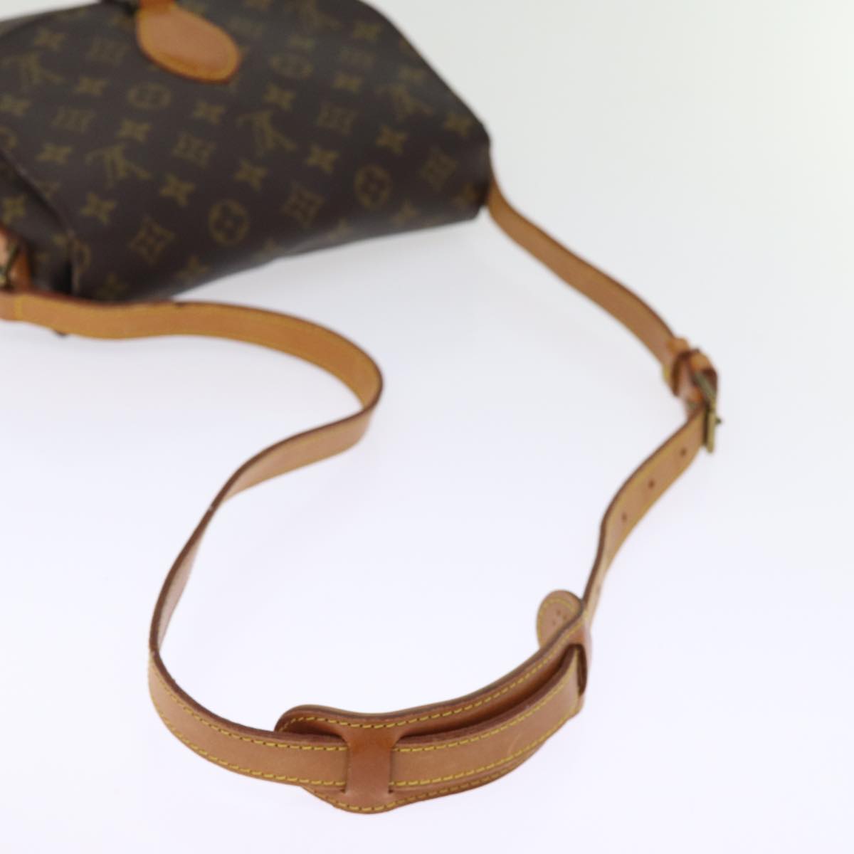 LOUIS VUITTON Monogram Saint Cloud GM Shoulder Bag M51242 LV 76596