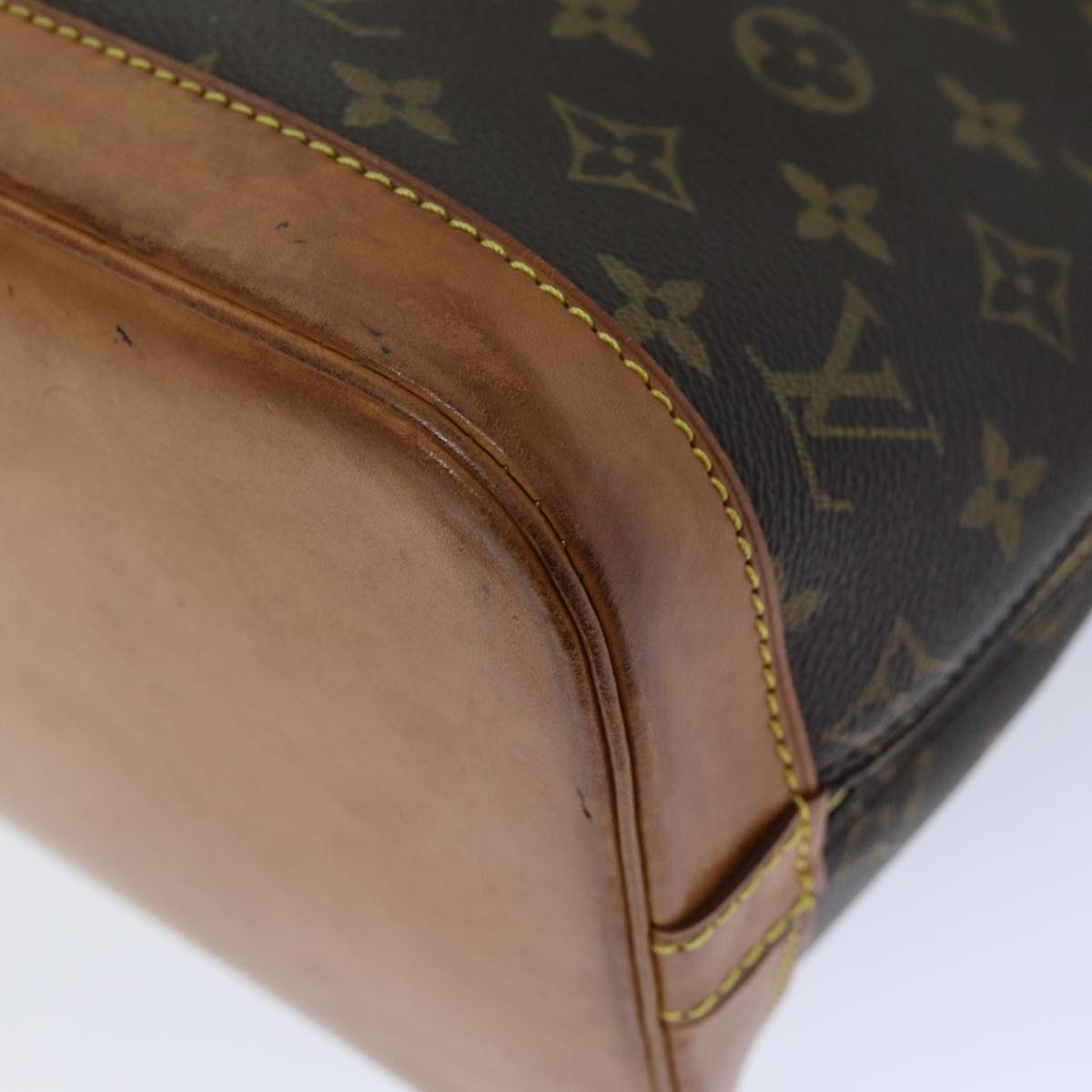 LOUIS VUITTON Monogram Alma Hand Bag M51130 LV 76600