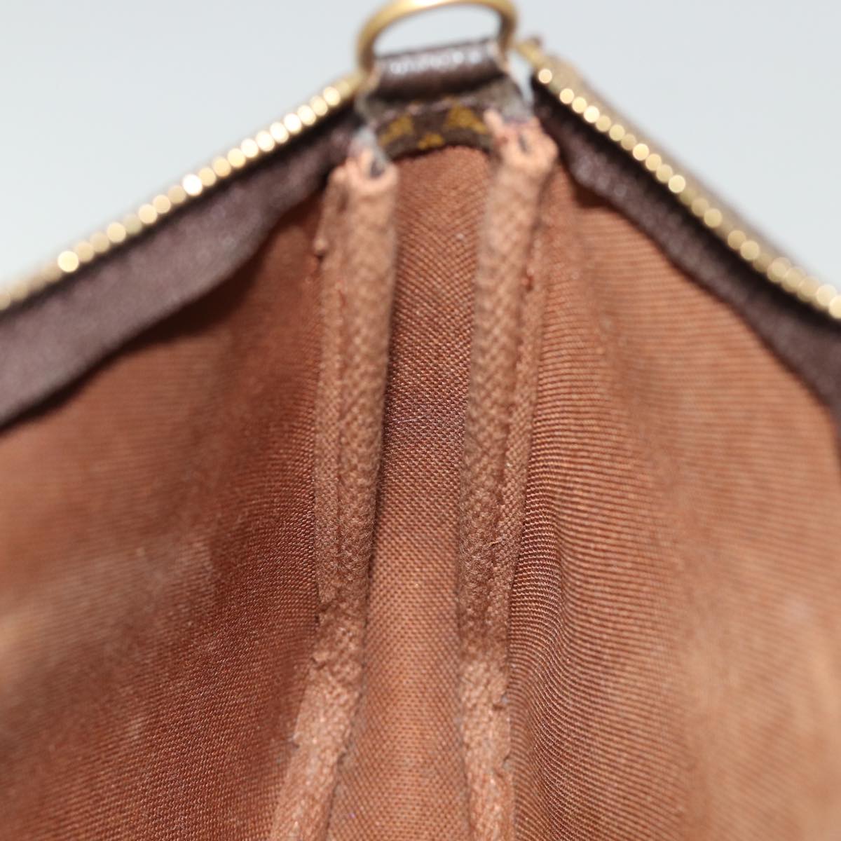 LOUIS VUITTON Monogram Pochette Accessoires Pouch M51980 LV 76604