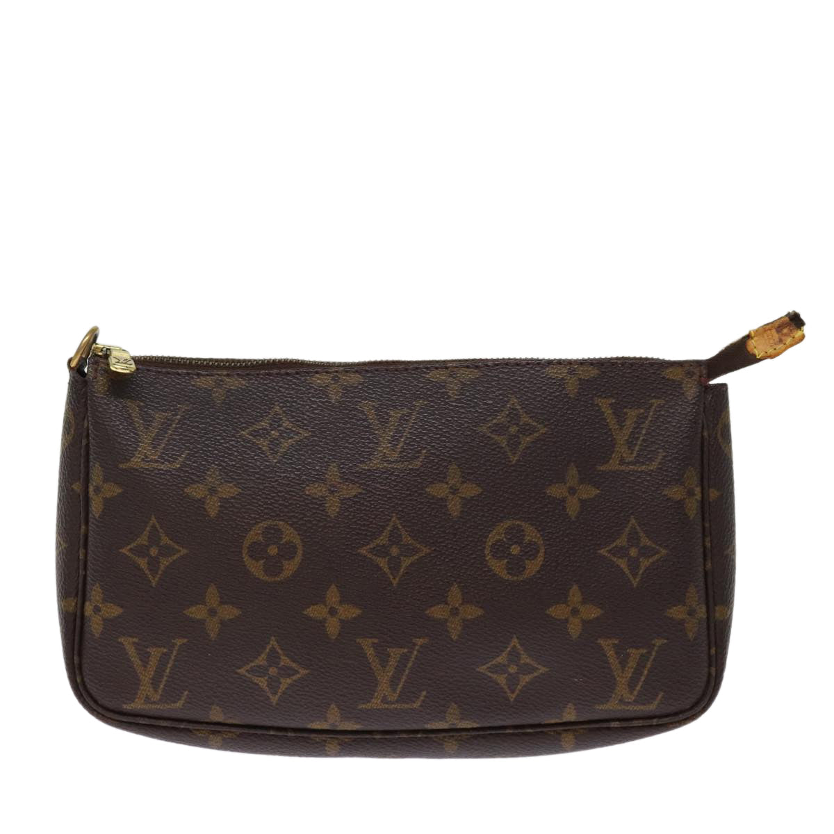 LOUIS VUITTON Monogram Pochette Accessoires Pouch M51980 LV 76604