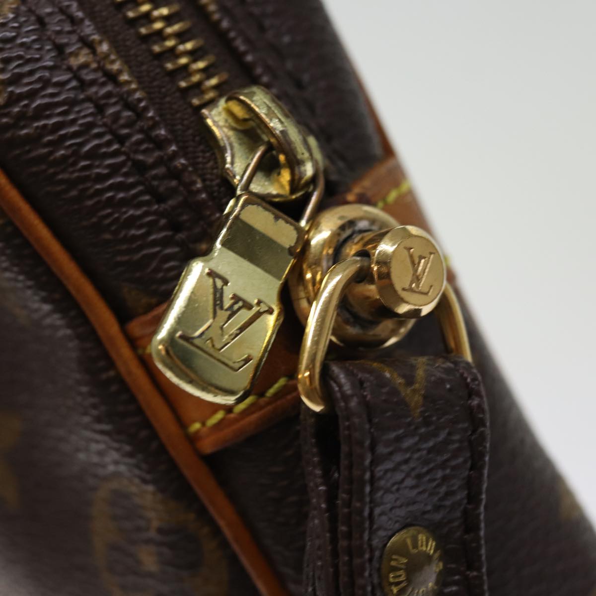 LOUIS VUITTON Monogram Marly Dragonne GM Clutch Bag M51825 LV 76605