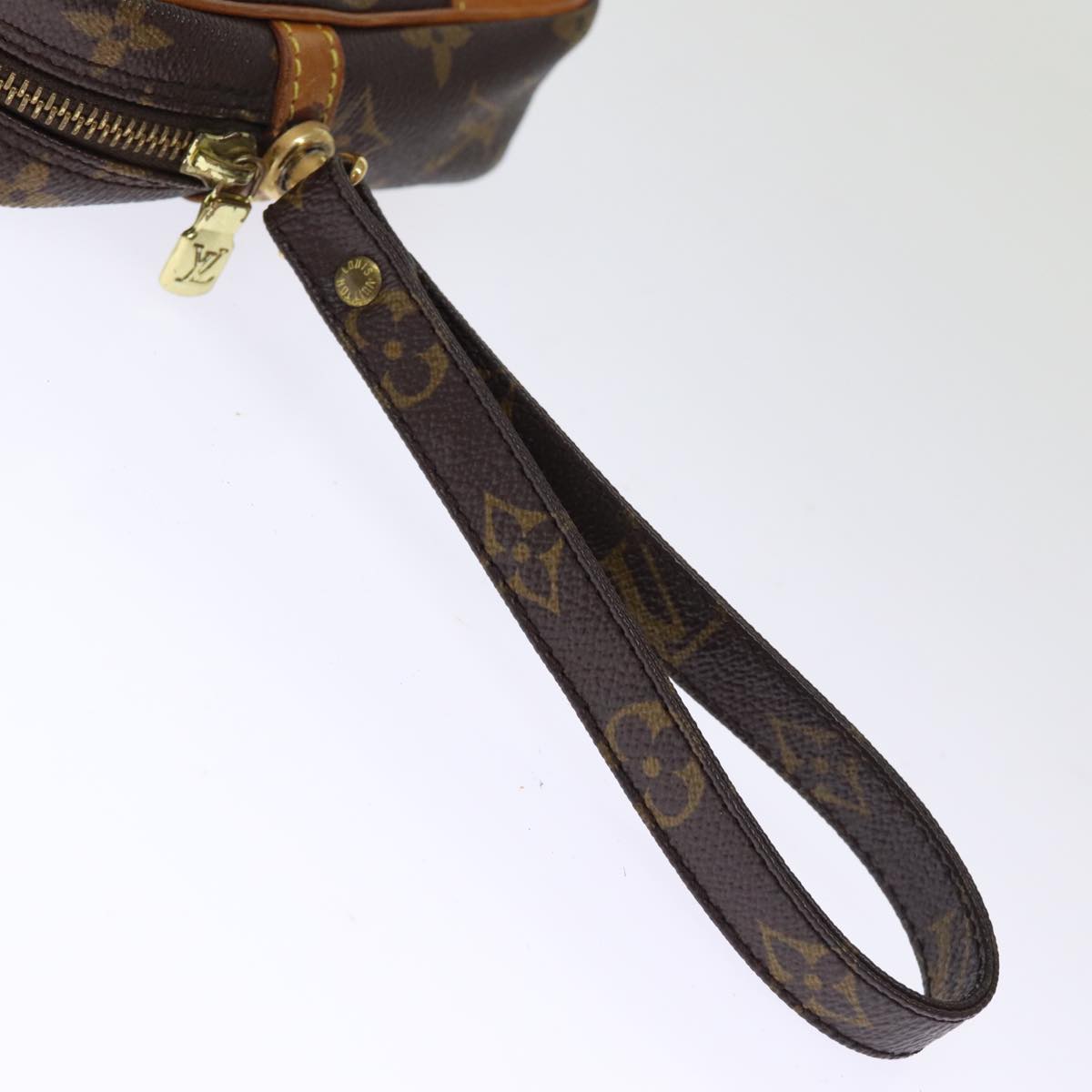LOUIS VUITTON Monogram Marly Dragonne GM Clutch Bag M51825 LV 76605