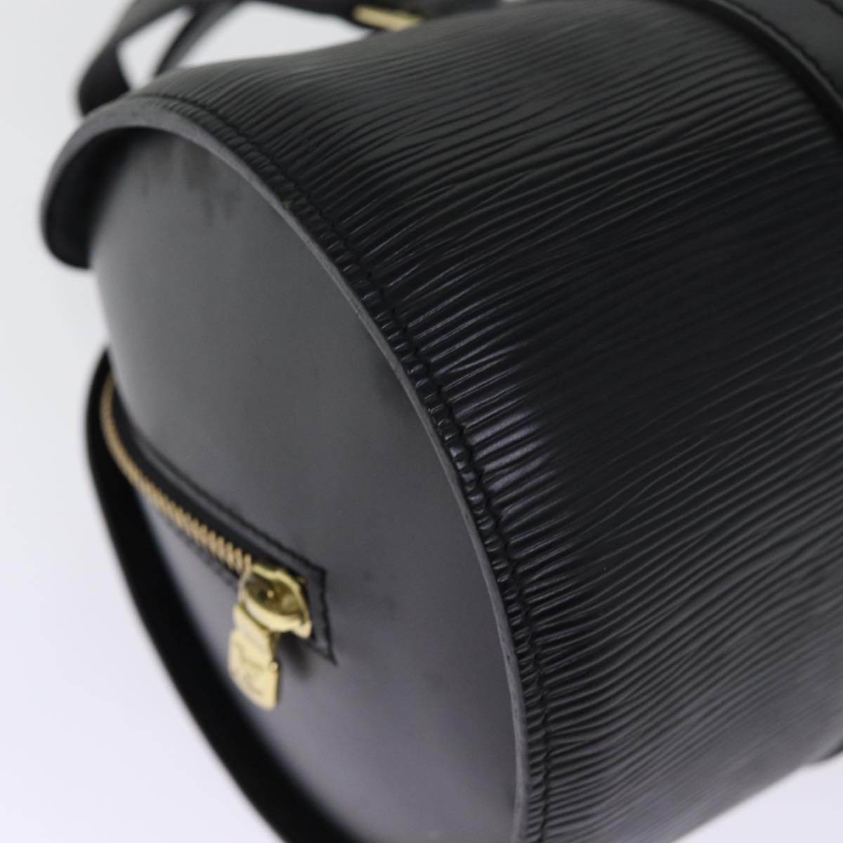 LOUIS VUITTON Epi Soufflot Hand Bag Black M52222 LV 76606