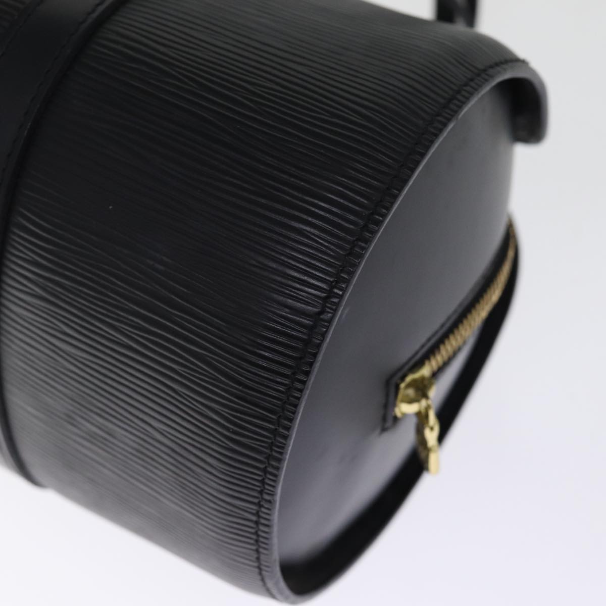 LOUIS VUITTON Epi Soufflot Hand Bag Black M52222 LV 76606