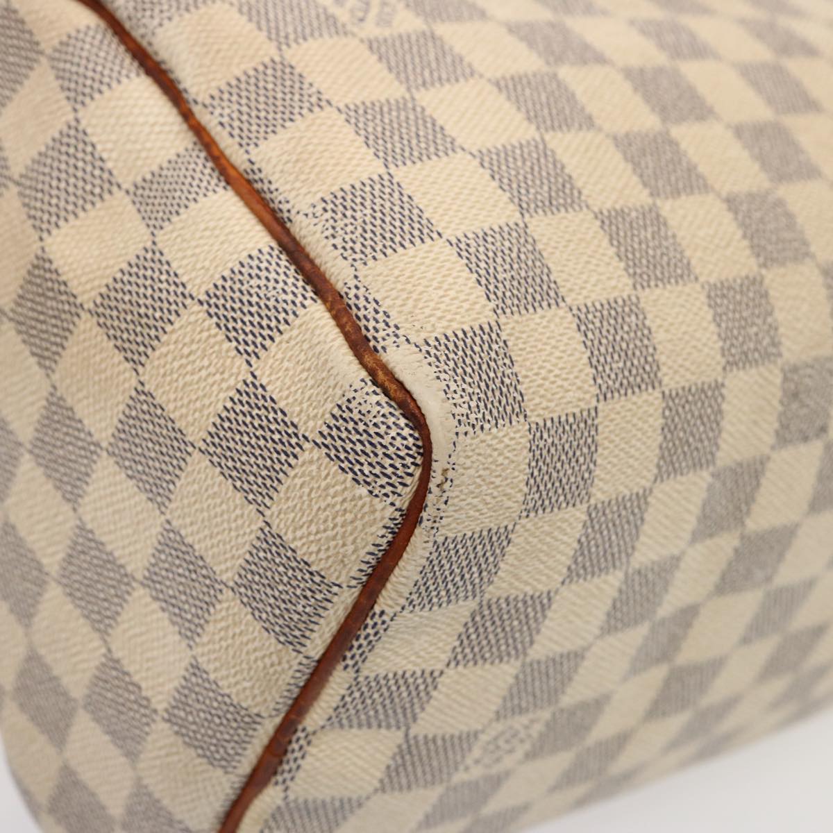 LOUIS VUITTON Damier Azur Speedy 25 Hand Bag N41534 LV 76623