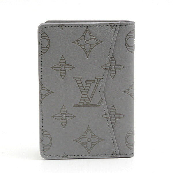 Louis Vuitton Card Case Monogram Shadow M81382