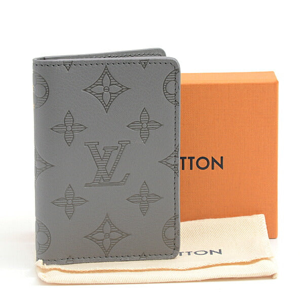 Louis Vuitton Card Case Monogram Shadow M81382