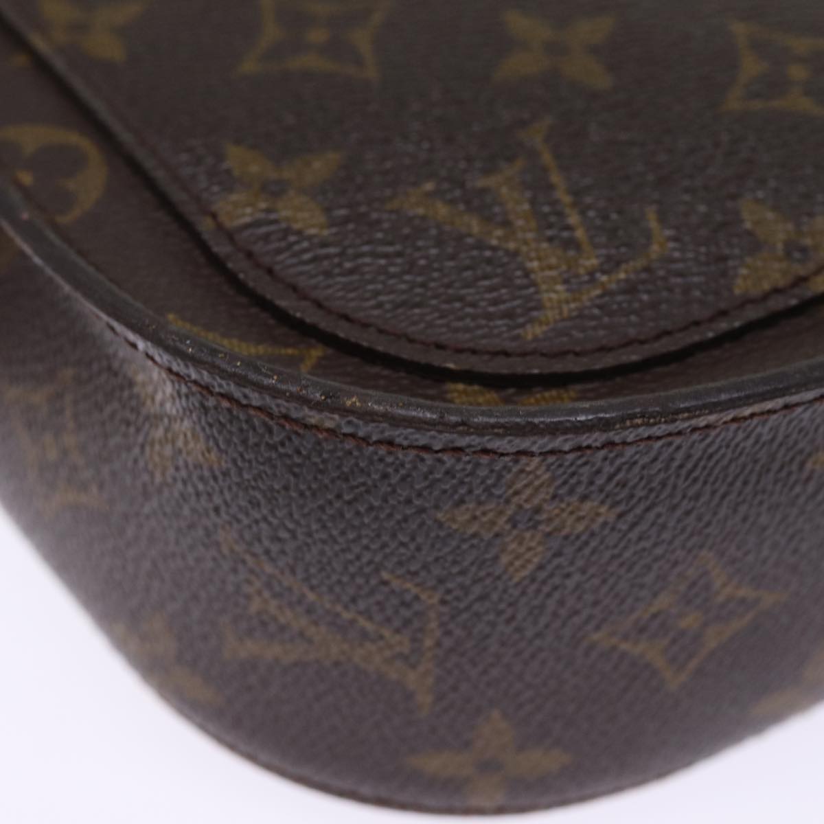 LOUIS VUITTON Monogram Saint Cloud GM Shoulder Bag M51242 LV 76644