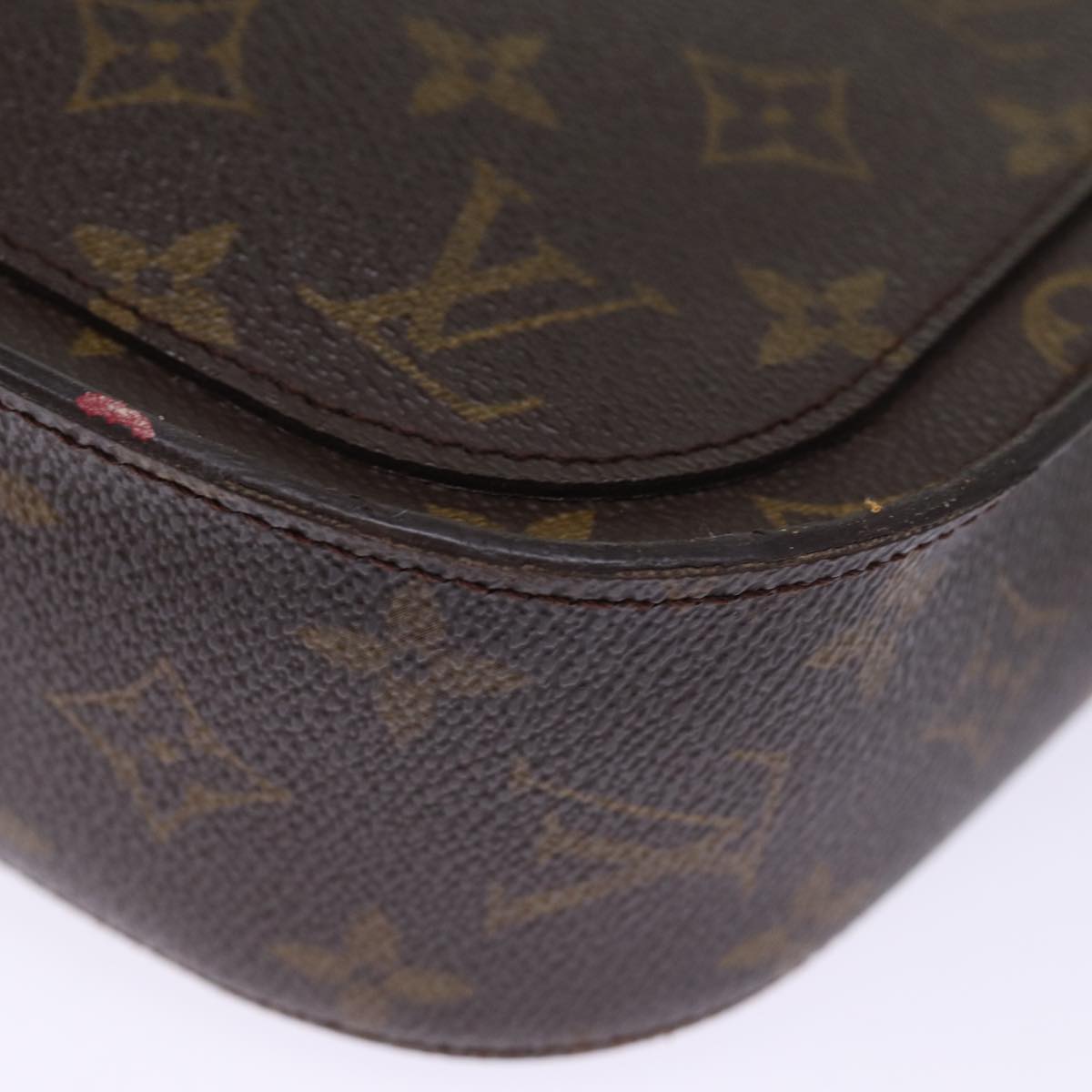 LOUIS VUITTON Monogram Saint Cloud GM Shoulder Bag M51242 LV 76644