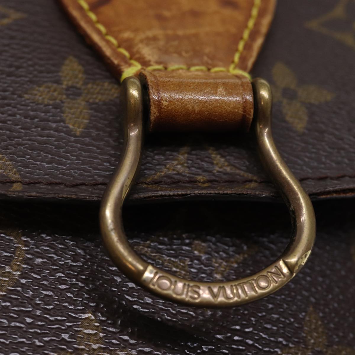 LOUIS VUITTON Monogram Saint Cloud GM Shoulder Bag M51242 LV 76644