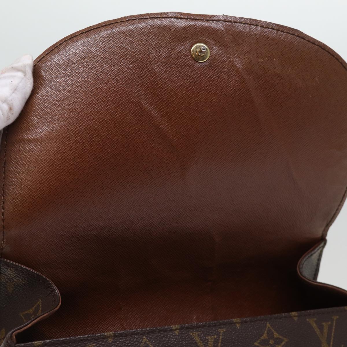 LOUIS VUITTON Monogram Saint Cloud GM Shoulder Bag M51242 LV 76644