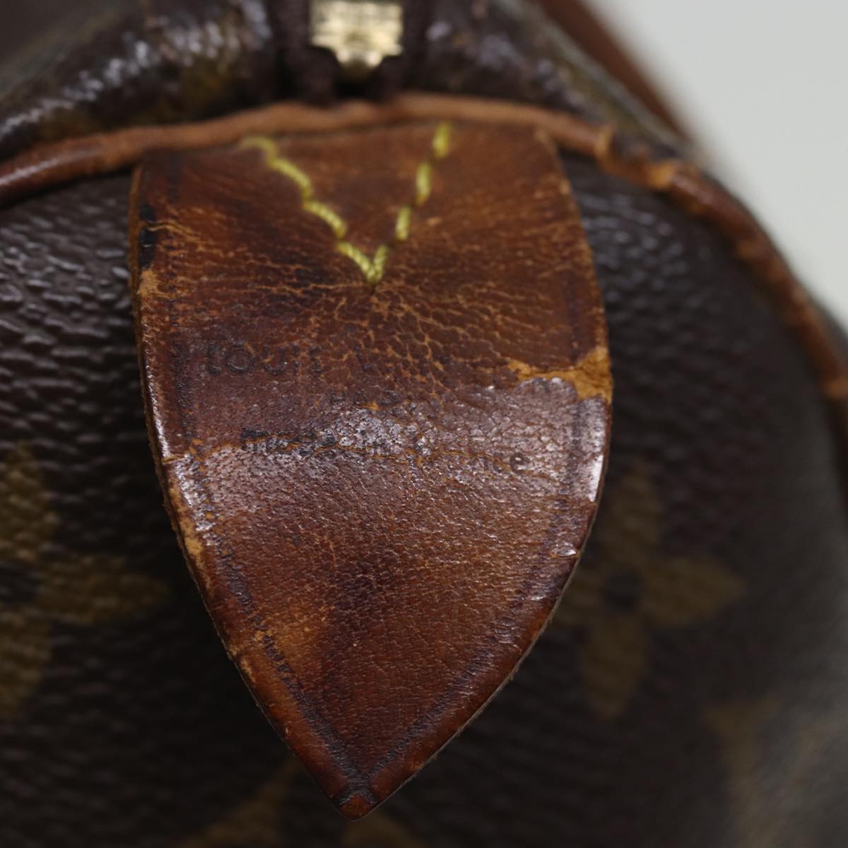 LOUIS VUITTON Monogram Speedy 25 Hand Bag M41528 LV 76647