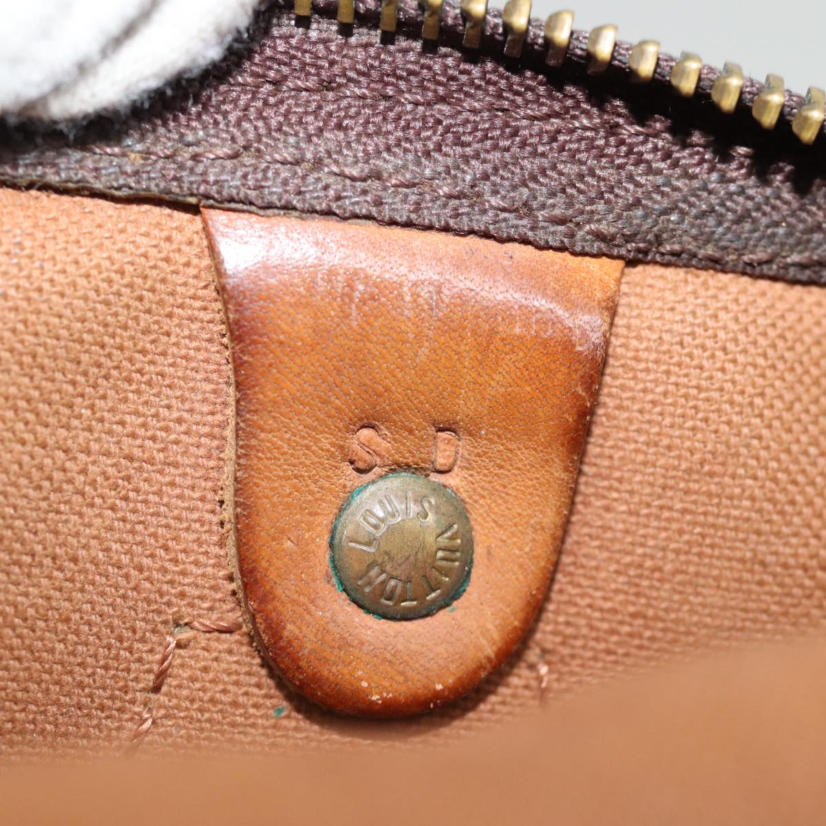 LOUIS VUITTON Monogram Speedy 25 Hand Bag M41528 LV 76647