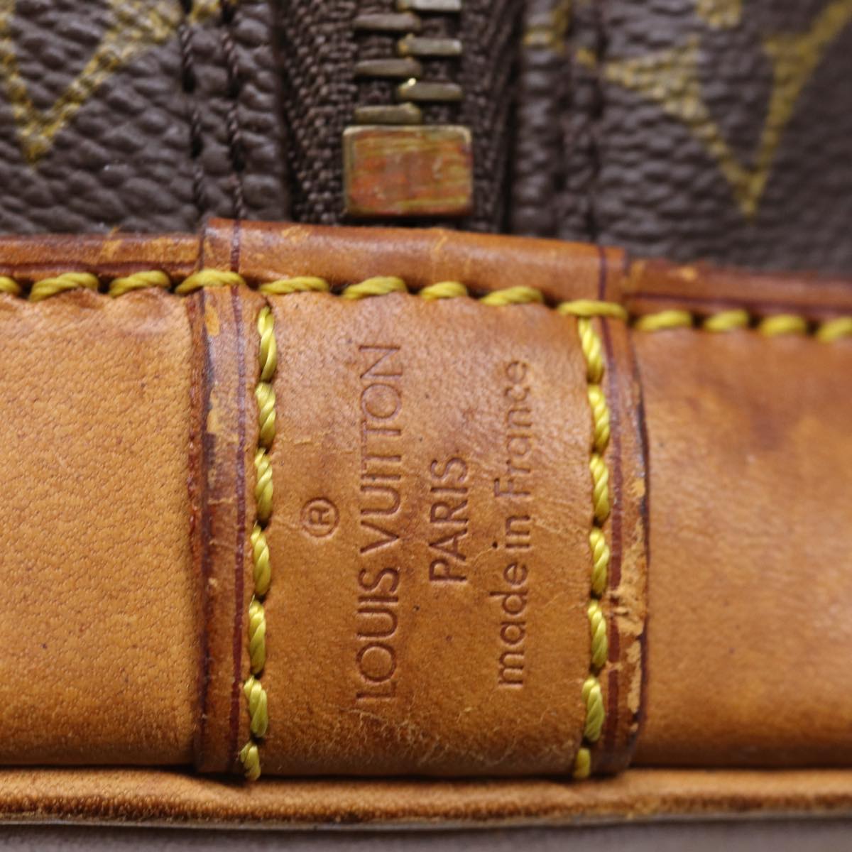 LOUIS VUITTON Monogram Alma Hand Bag M51130 LV 76648