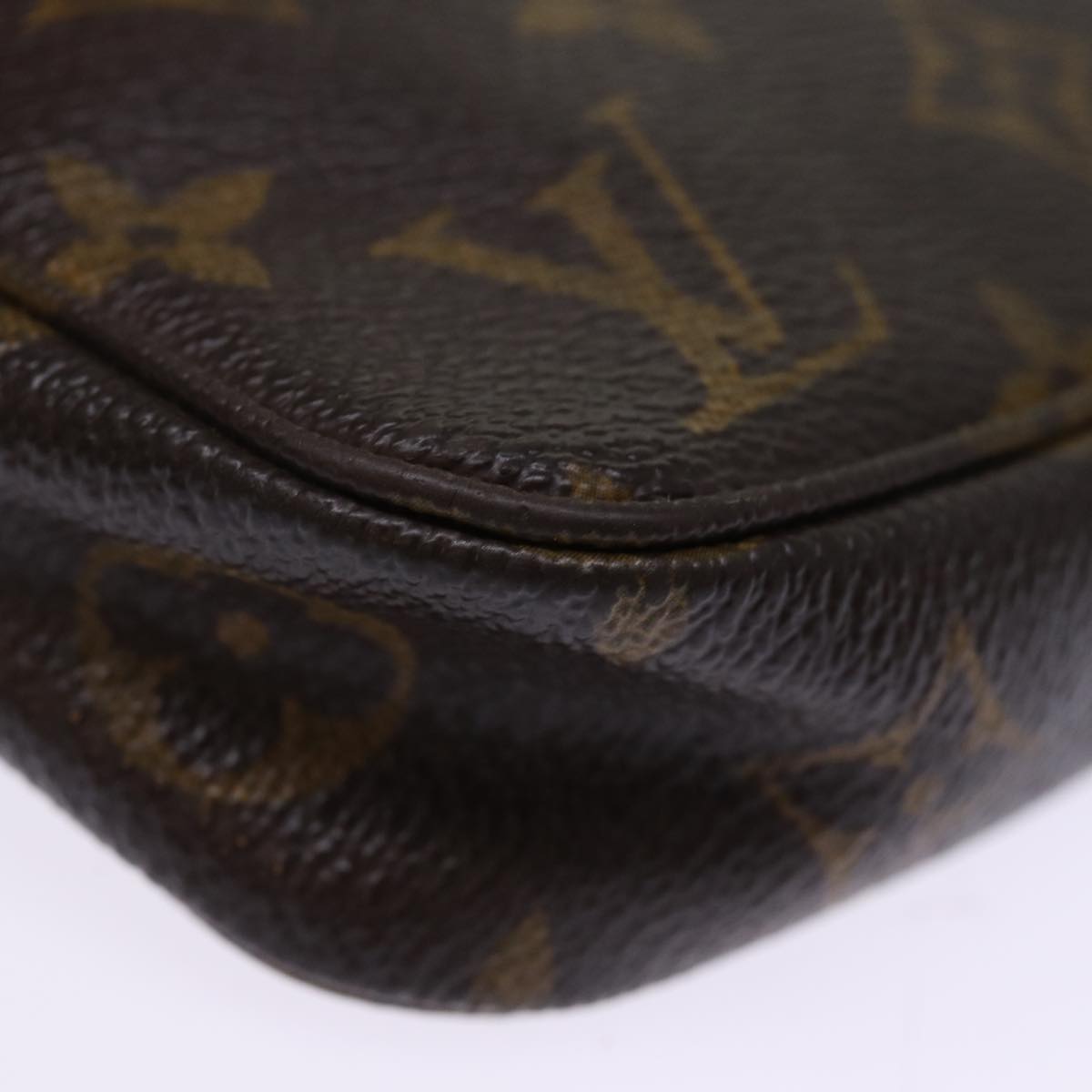 LOUIS VUITTON Monogram Pochette Accessoires Pouch M51980 LV 76657