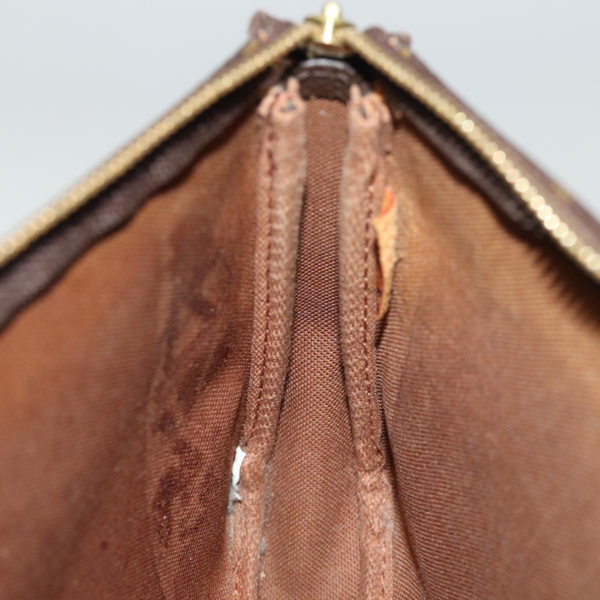 LOUIS VUITTON Monogram Pochette Accessoires Pouch M51980 LV 76657