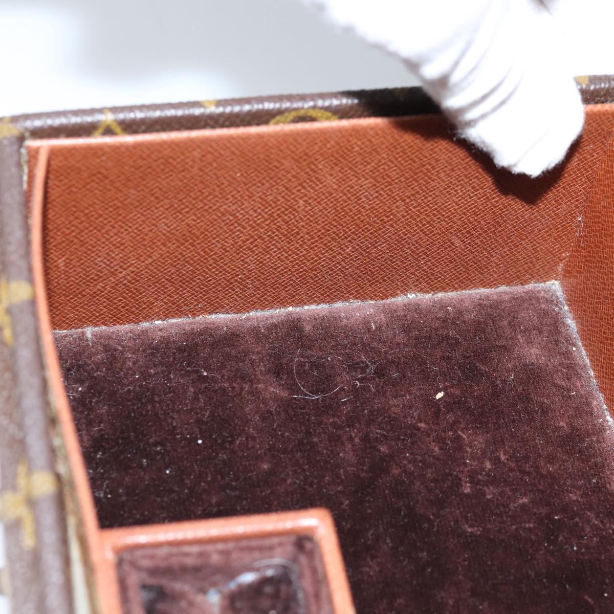 LOUIS VUITTON Monogram Boite A Tour Jewelry Box M47236 LV 76661