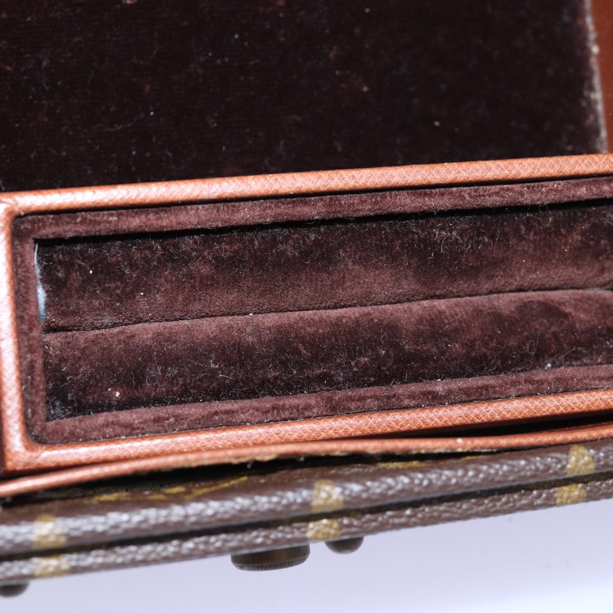 LOUIS VUITTON Monogram Boite A Tour Jewelry Box M47236 LV 76661
