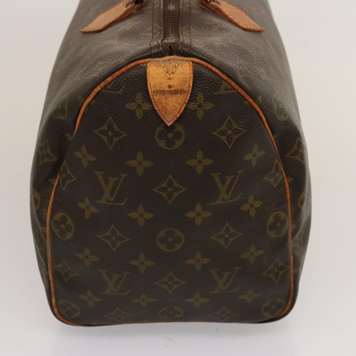 LOUIS VUITTON Monogram Speedy 35 Hand Bag M41524 LV 76671