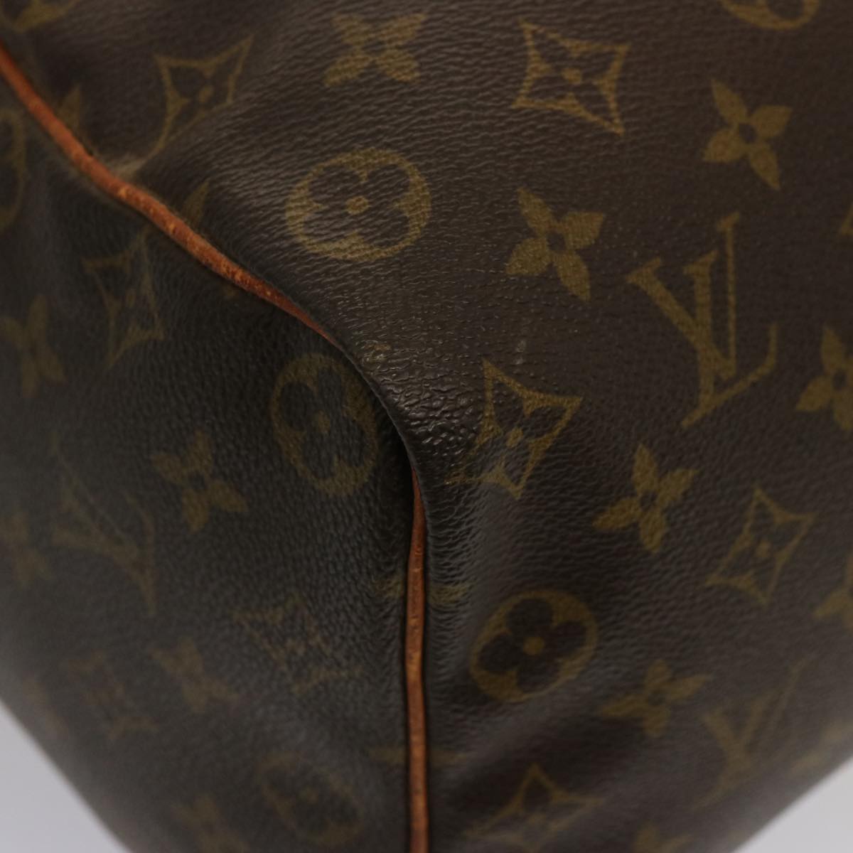 LOUIS VUITTON Monogram Speedy 35 Hand Bag M41524 LV 76671