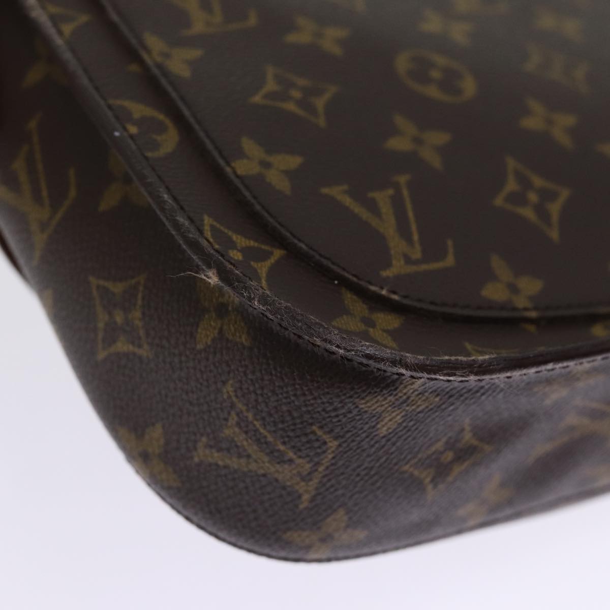 LOUIS VUITTON Monogram Saint Cloud GM Shoulder Bag M51242 LV 76685