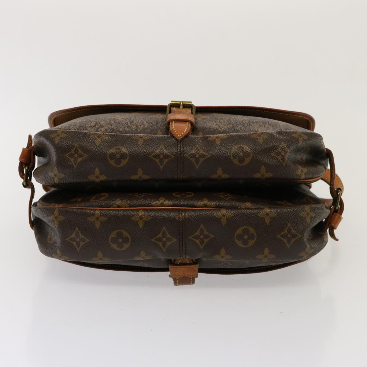 LOUIS VUITTON Monogram Saumur 30 Shoulder Bag M42256 LV 76686