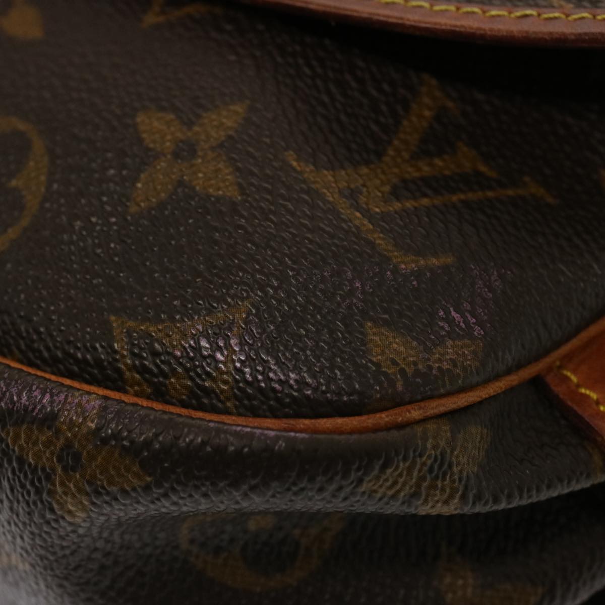 LOUIS VUITTON Monogram Saumur 30 Shoulder Bag M42256 LV 76686