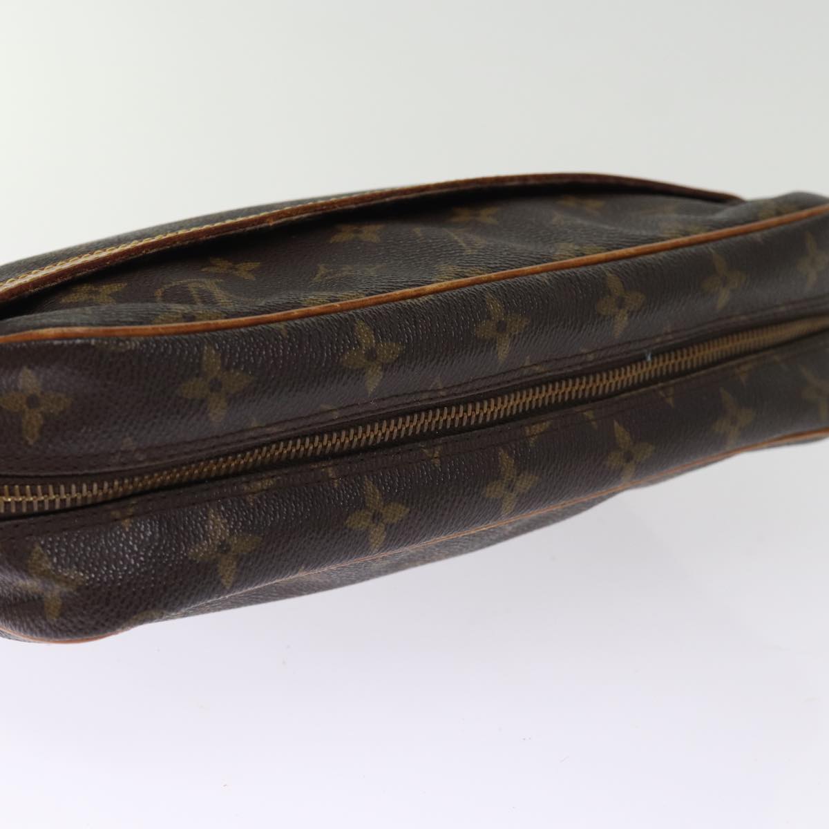 LOUIS VUITTON Monogram Compiegne 28 Clutch Bag M51845 LV 76688