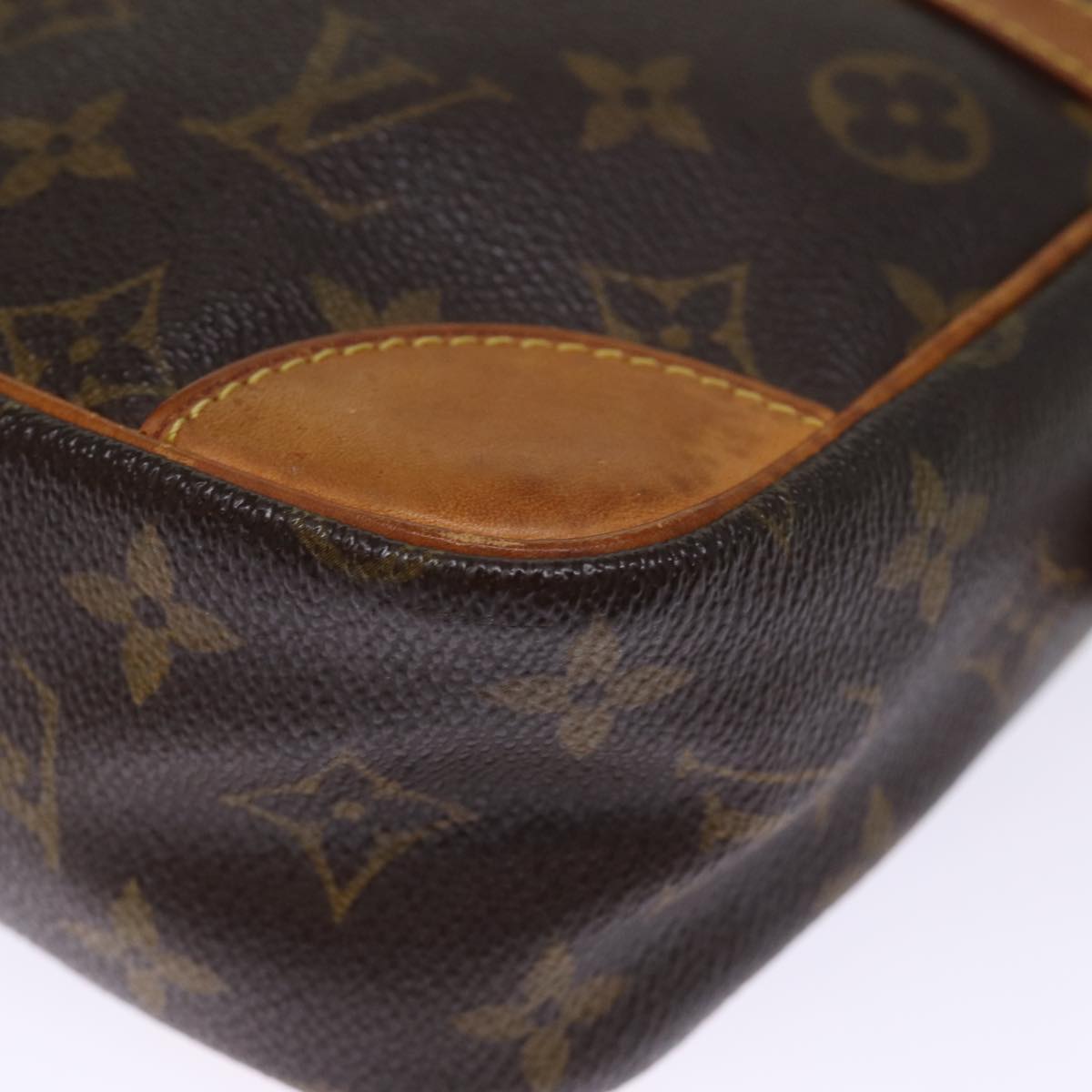 LOUIS VUITTON Monogram Compiegne 28 Clutch Bag M51845 LV 76688