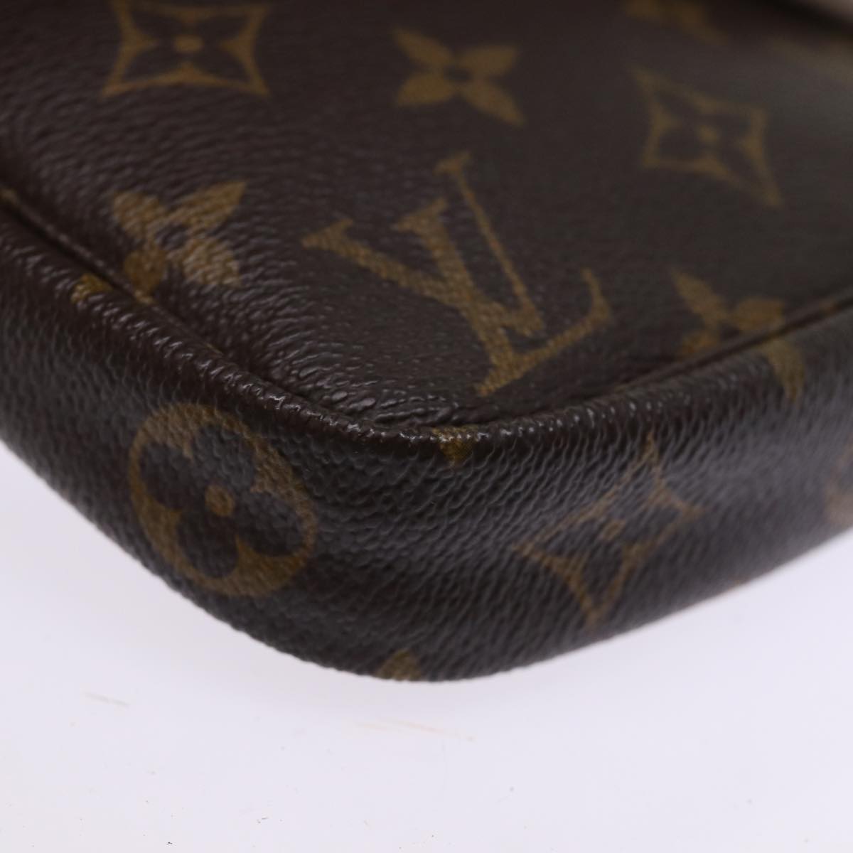 LOUIS VUITTON Monogram Pochette Accessoires Pouch M51980 LV 76689