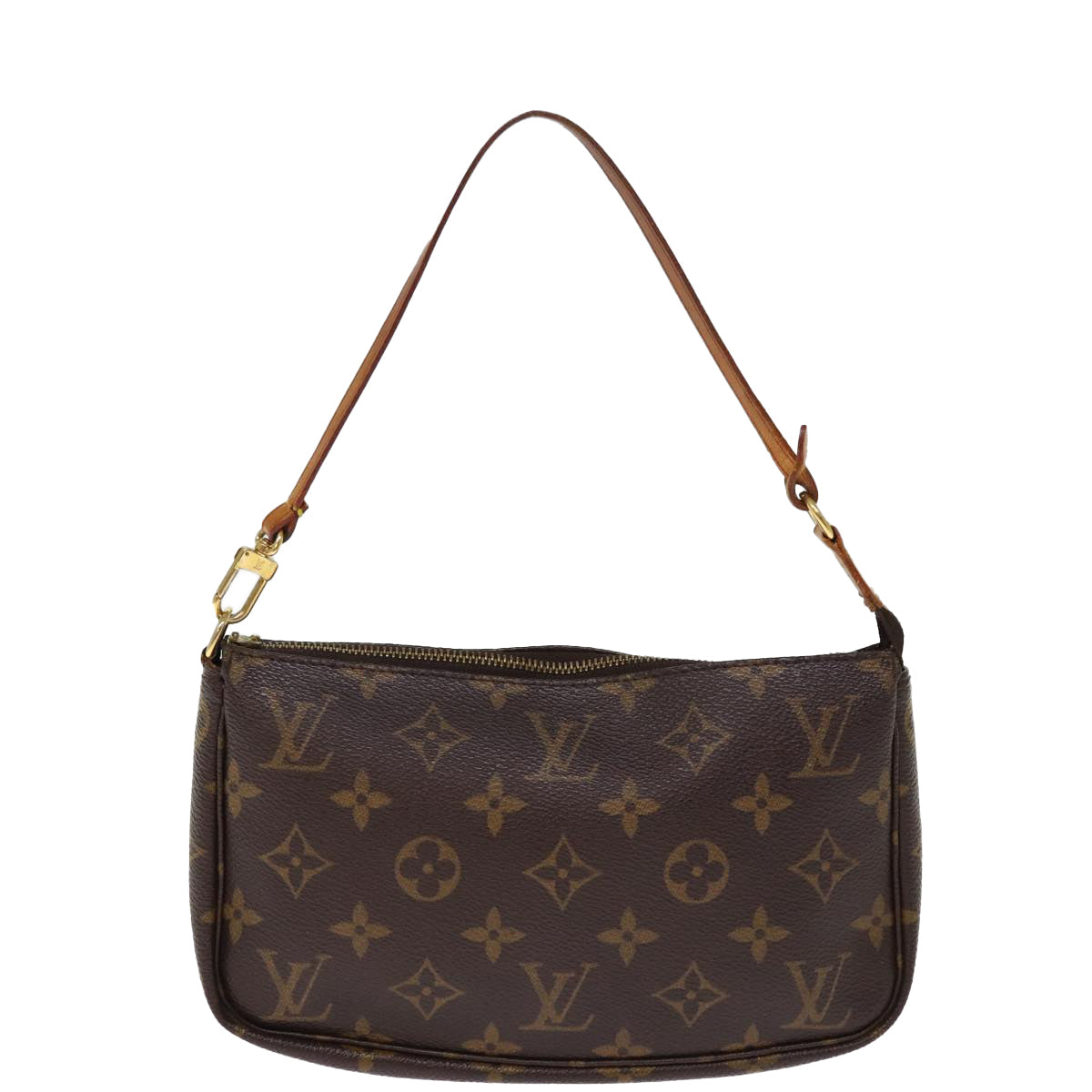 LOUIS VUITTON Monogram Pochette Accessoires Pouch M51980 LV 76689